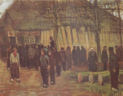 Vincent Van Gogh A Wood Auction (nn04) oil painting image